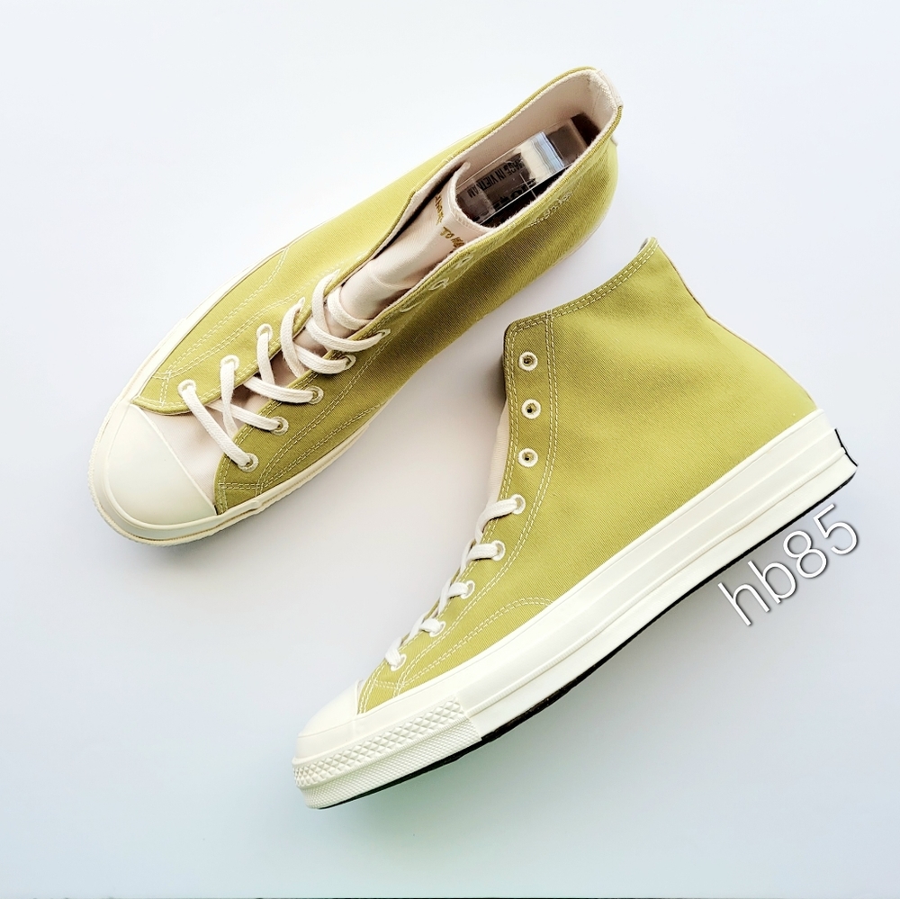 Converse Chuck 70 HI Renew Moss Green Natural Black Men's 13